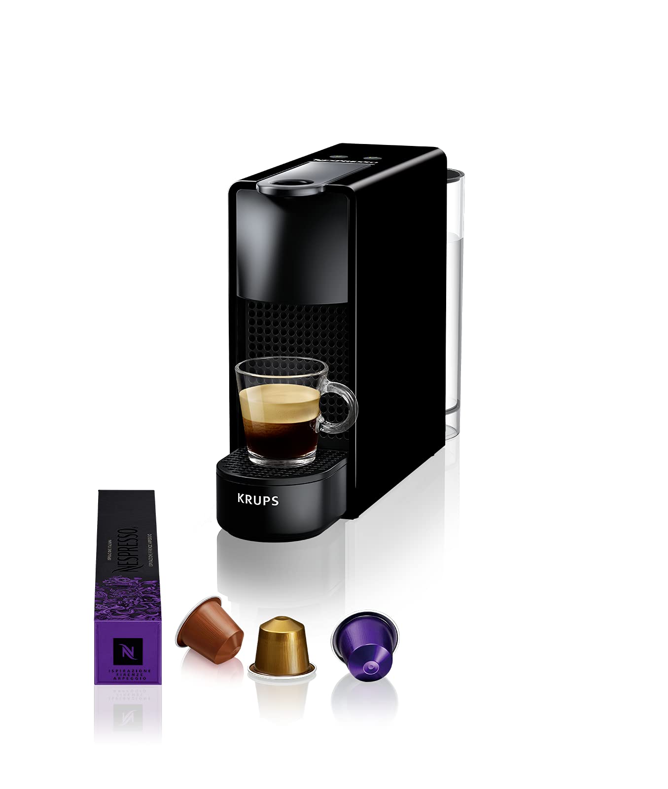 Machine à Café Essenza Mini Noir – Cafetière à Capsules Compacte | XN110810