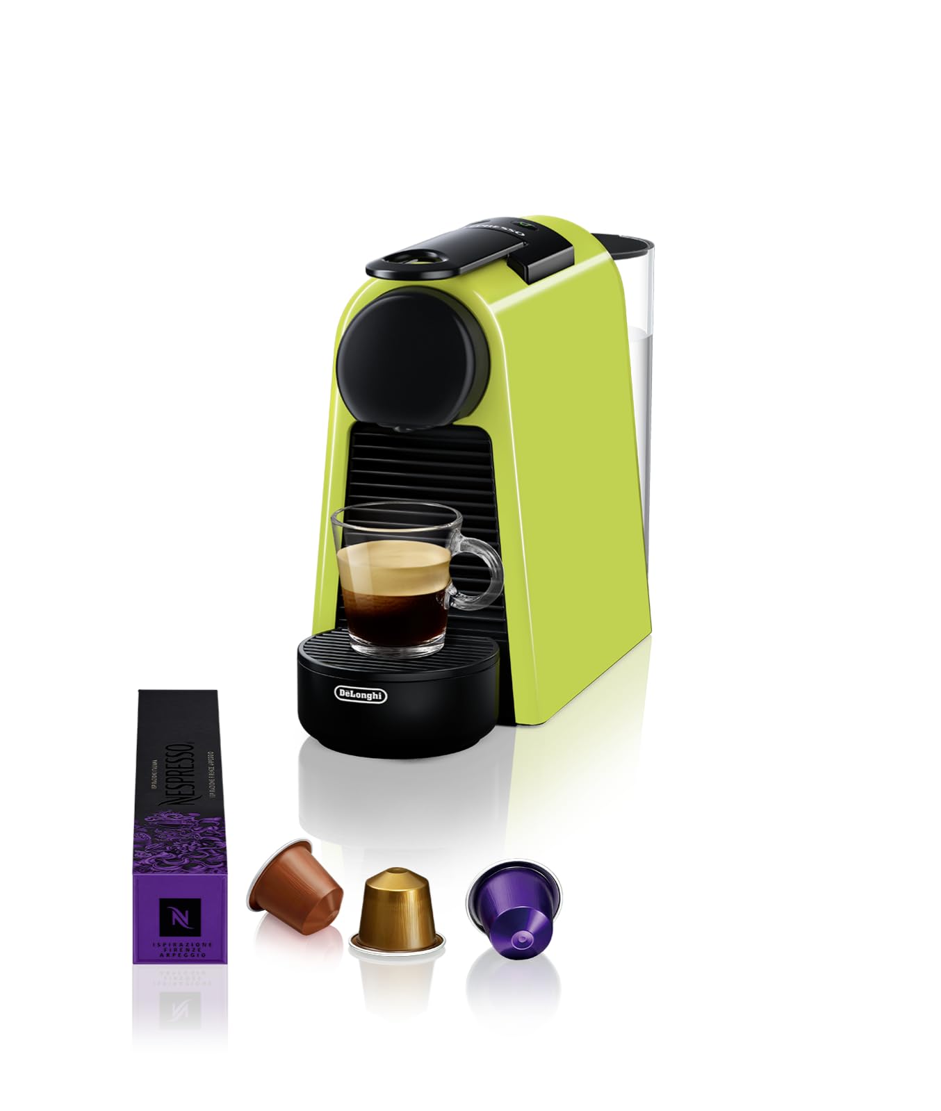 Machine à Café Essenza Mini Citron Vert 19 Bars + Kit de Bienvenue | EN85.L