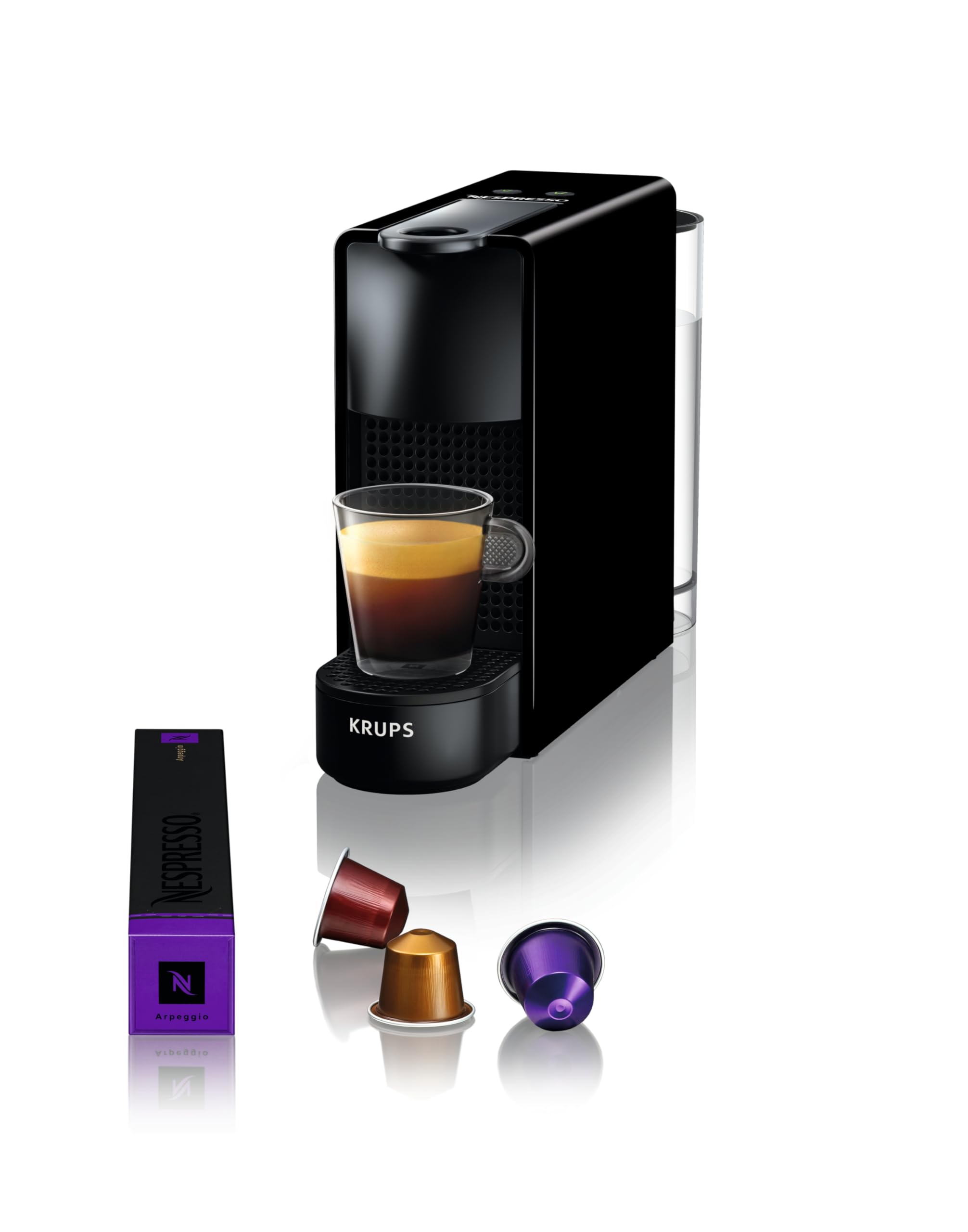 Machine à Café Essenza Mini Noir 19 Bars – Ultralégère, Réparabilité 15 Ans | YY2910FD