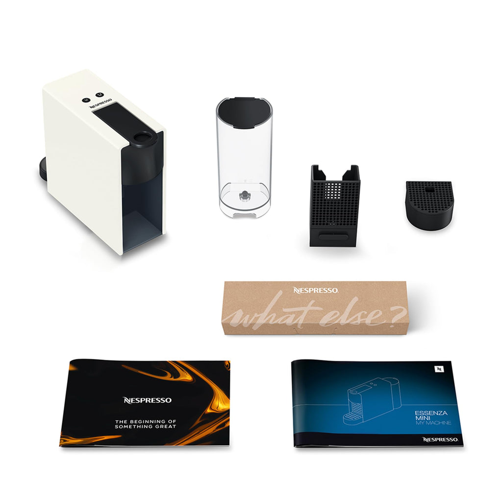 Essenza Mini XN110110 – Cafetière Manuelle 0,6L, Noir & Blanc
