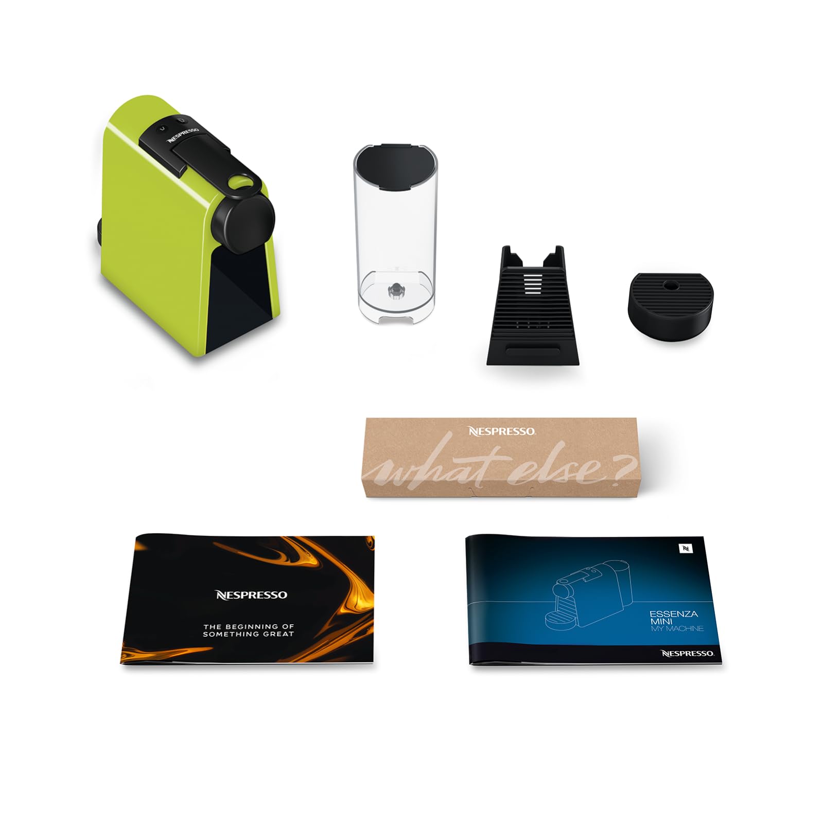 Machine à Café Essenza Mini Citron Vert 19 Bars + Kit de Bienvenue | EN85.L