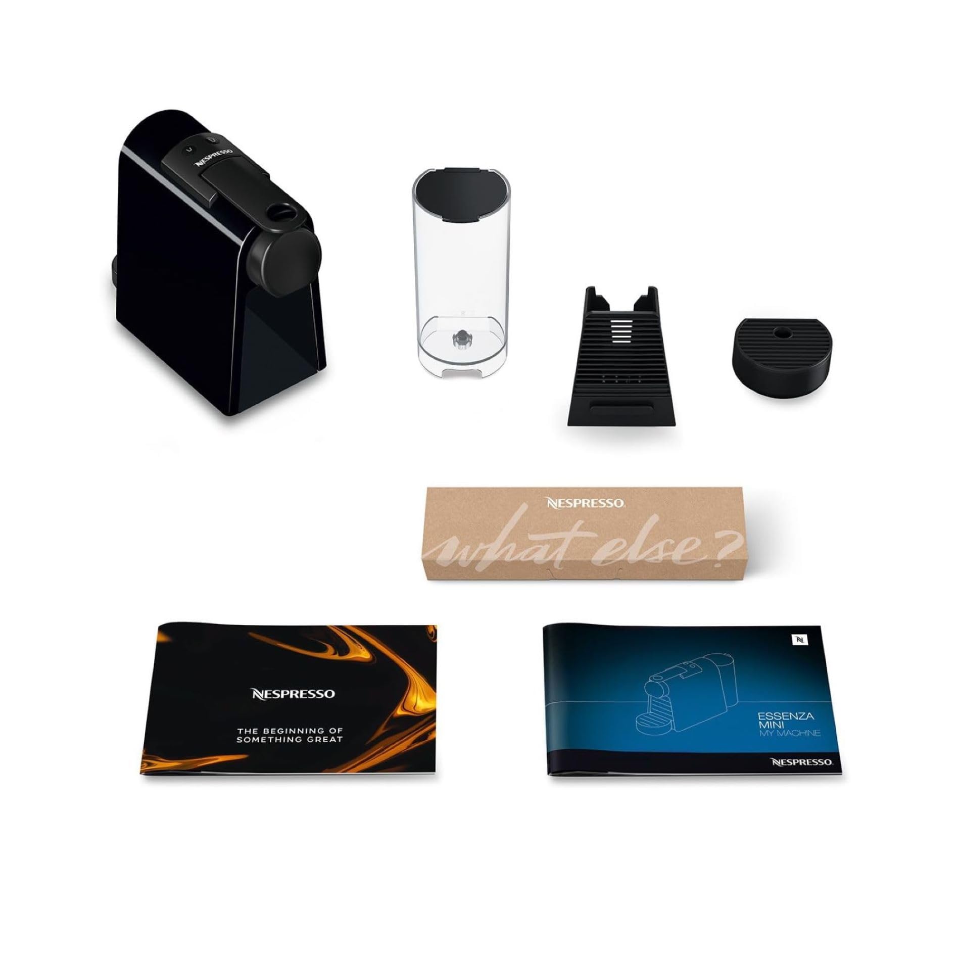 Machine à Café Essenza Mini Noir 19 Bars – Expresso & Lungo + Kit de Bienvenue | EN85.B