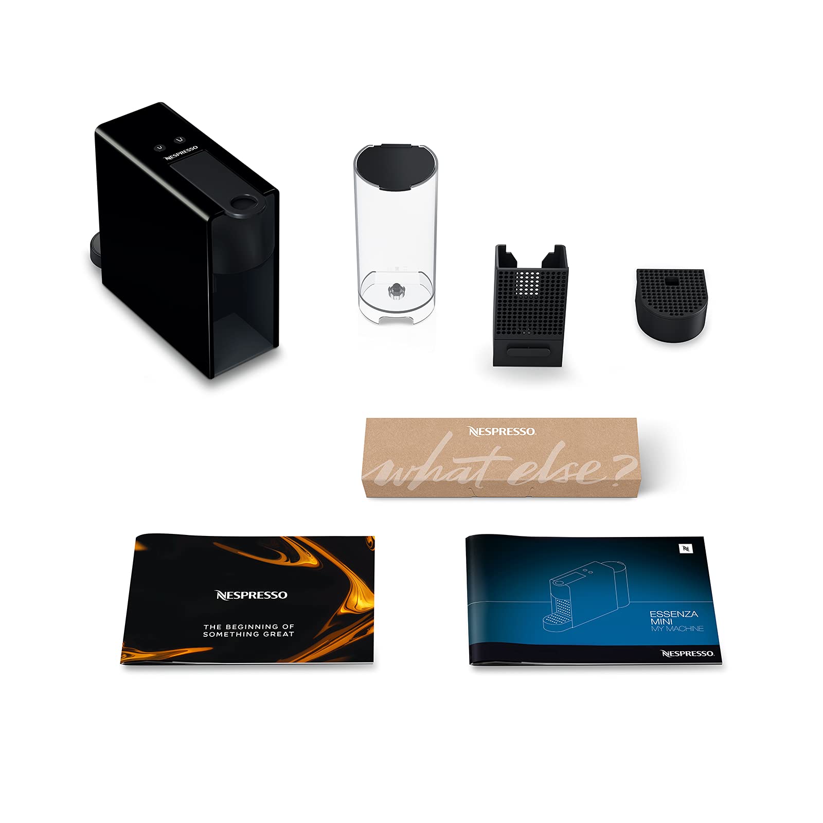 Machine à Café Essenza Mini Noir – Cafetière à Capsules Compacte | XN110810