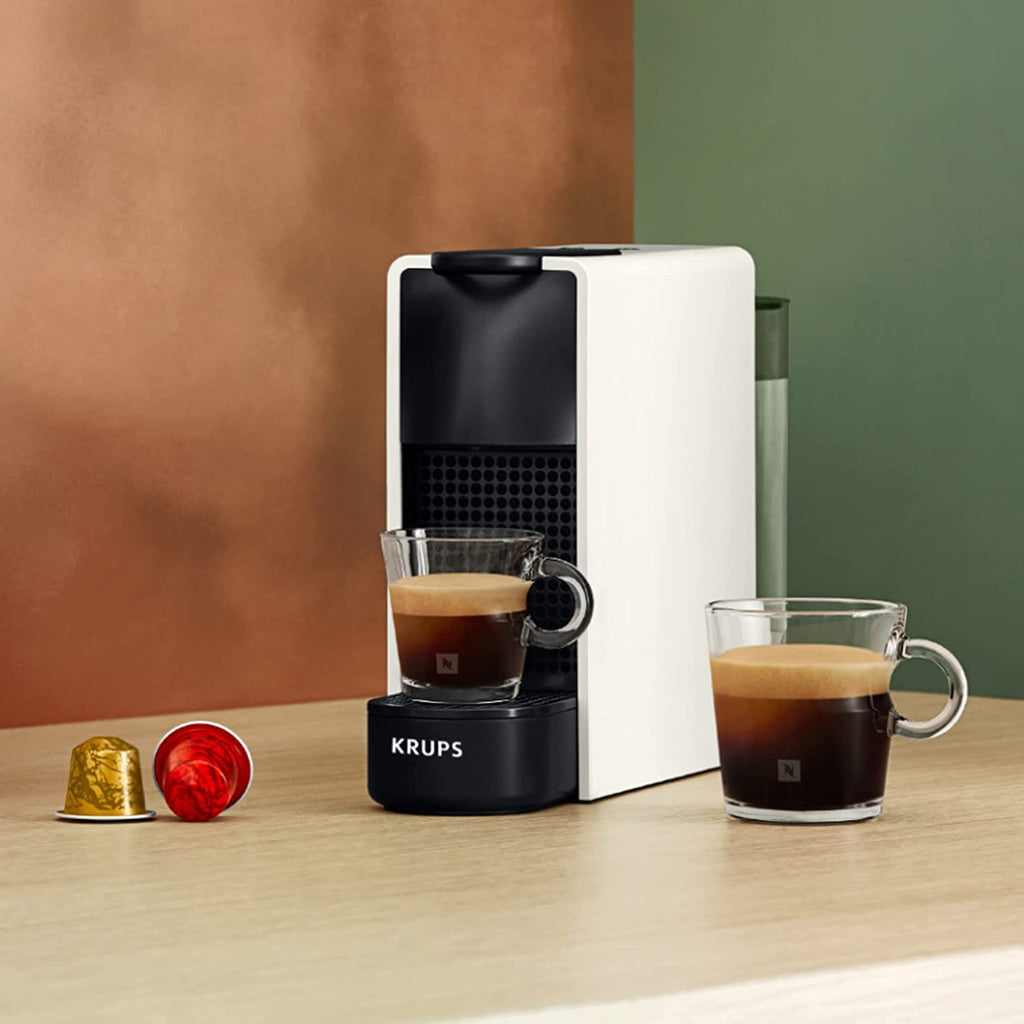 Essenza Mini XN110110 – Cafetière Manuelle 0,6L, Noir & Blanc