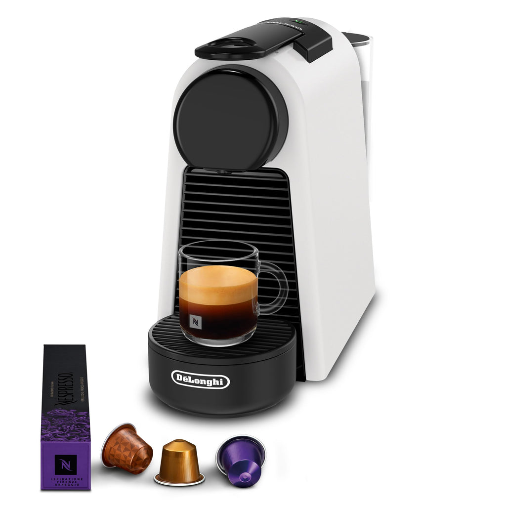 Essenza Mini Blanc Mat – Machine à Café Automatique Monotasse 19 Bars | EN85.WMT