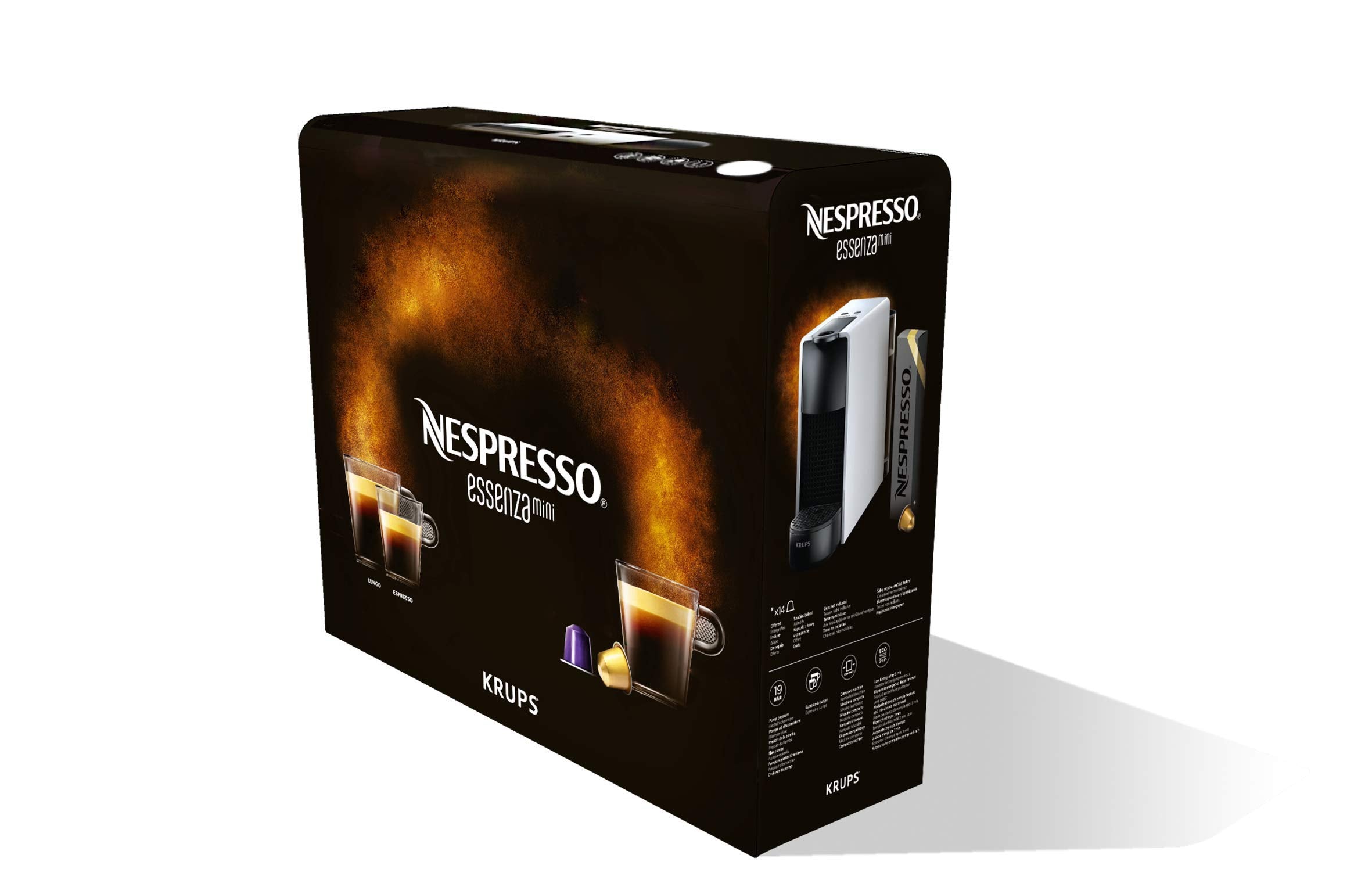 Mini Machine à Café à Capsules Essenza 0,6L 19 Bars – Classe Énergétique A | XN110BRD