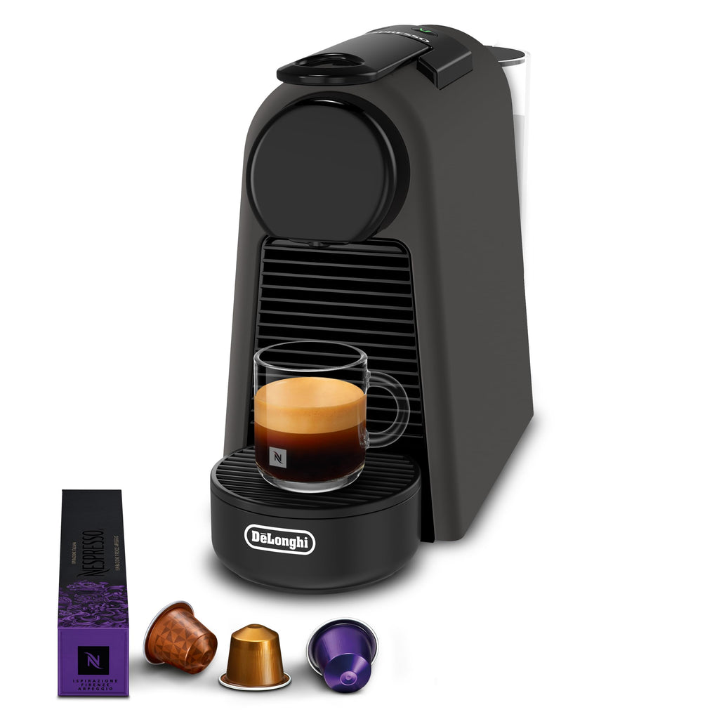 Essenza Mini Noir Mat – Machine à Café à Capsules 19 Bars, Kit de Bienvenue Inclus | EN85.BKMT